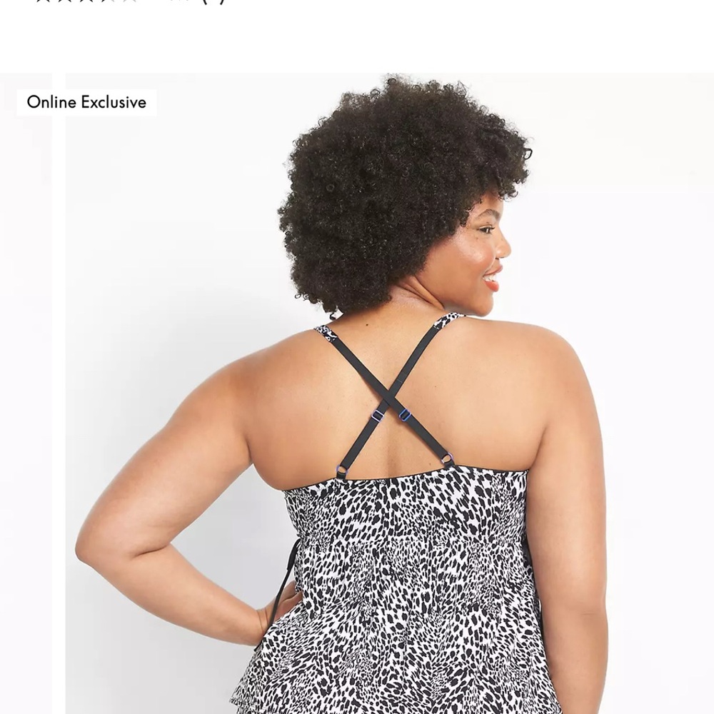 NWT Cacique Micro Tie Cami & Short Set - Picture 2 of 16